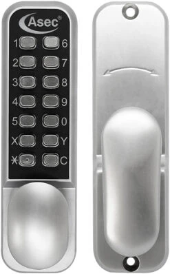 Asec AS3301 Digital Lock (Satin Chrome)