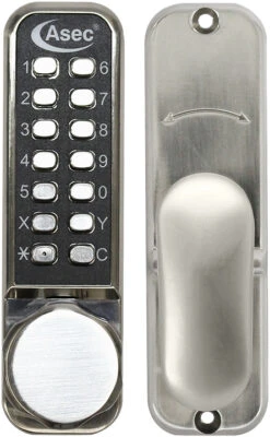 Asec AS3302 Digital Lock (Stainless Steel)