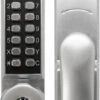 Asec AS3303 Digital Lock - Key Override (Satin Chrome)