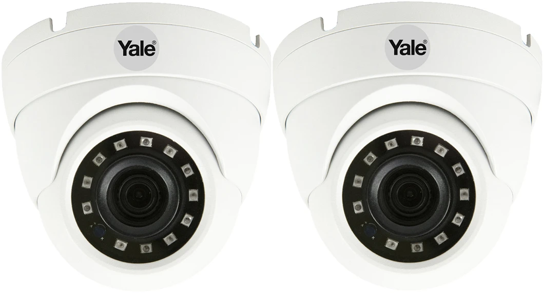 Yale Outdoor HD 1080p CCTV Dome Camera (Twin Pack) 3 Yale Outdoor HD 1080p CCTV Dome Camera (Twin Pack)