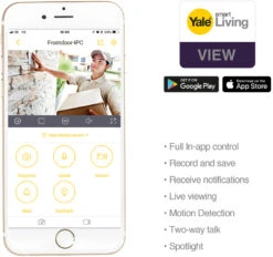 Yale All-in-One HD 1080p Outdoor Wi-Fi Security Camera -Home Security Anti-Theft Supplies Store 103067