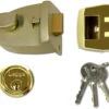 Legge 707 - Deadlocking Night Latch (60mm, Brass)