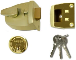 Legge 727 - Deadlocking Night Latch (44mm, Brass)