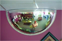 Convex 600mm Acrylic Half Dome Indoor Corridor Mirror -Home Security Anti-Theft Supplies Store 104883