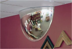 Convex 600mm Acrylic Half Dome Indoor Corridor Mirror -Home Security Anti-Theft Supplies Store 104885