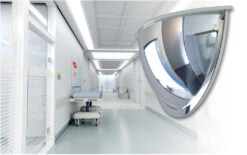 Convex 600mm Acrylic Half Dome Indoor Corridor Mirror With Dust Cap -Home Security Anti-Theft Supplies Store 104903