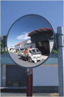 Convex 450mm Diameter - Acrylic Heavy Duty Outdoor Traffic Mirror -Home Security Anti-Theft Supplies Store 104941