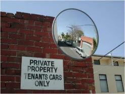 Convex 600mm Diameter - Acrylic Heavy Duty Outdoor Traffic Mirror