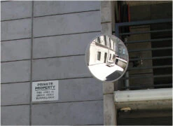Convex 600mm Diameter - Acrylic Heavy Duty Outdoor Traffic Mirror -Home Security Anti-Theft Supplies Store 104947