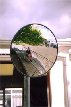 Convex 600mm Diameter - Acrylic Heavy Duty Outdoor Traffic Mirror -Home Security Anti-Theft Supplies Store 104951