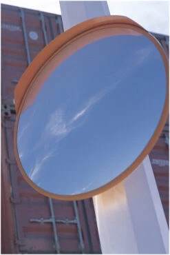Convex 800mm Diameter - Acrylic Deluxue Outdoor Traffic Mirror -Home Security Anti-Theft Supplies Store 105877