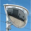 Convex 900mm Acrylic Half Dome Outdoor Traffic Mirror
