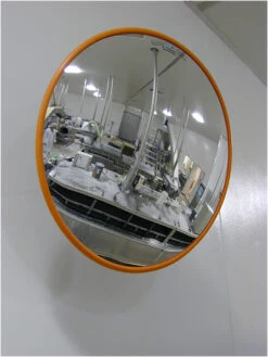 Convex 600mm Diameter - Stainless Steel Food Hygiene Mirror