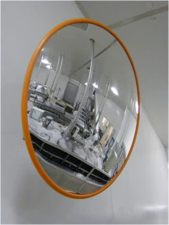 Convex 800mm Diameter - Large Stainless Steel Food Hygiene Mirror