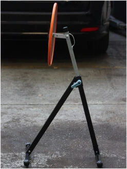 Convex 400mm Diameter - Acrylic MOT Inspection Mirror Set