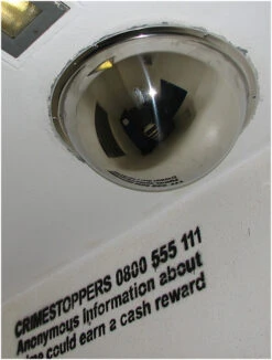 Convex 500mm Stainless Steel Ceiling Dome Mirror - Anti-ligature -Home Security Anti-Theft Supplies Store 106101