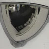 Convex 250mm Stainless Steel Quarter Dome Corner Mirror - Anti-ligature -Home Security Anti-Theft Supplies Store 106109