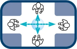 Convex 600mm Acrylic Ceiling Dome Indoor Mirror -Home Security Anti-Theft Supplies Store 106175