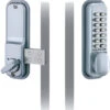 Codelocks CL100 Surface Deadbolt (Satin Chrome) -Home Security Anti-Theft Supplies Store 118816