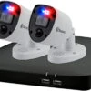 Swann SWDVK-456802RL 4 Channel Ultra HD 4K - 2 Camera Enforcer CCTV Kit -Home Security Anti-Theft Supplies Store 124002