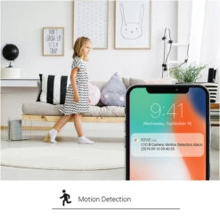 EZVIZ C1C-B Full HD Indoor Smart Security Cam -Home Security Anti-Theft Supplies Store 138477