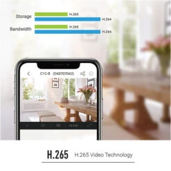 EZVIZ C1C-B Full HD Indoor Smart Security Cam -Home Security Anti-Theft Supplies Store 138485