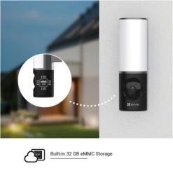 EZVIZ LC3 Smart Security Wall-Light Camera -Home Security Anti-Theft Supplies Store 138745