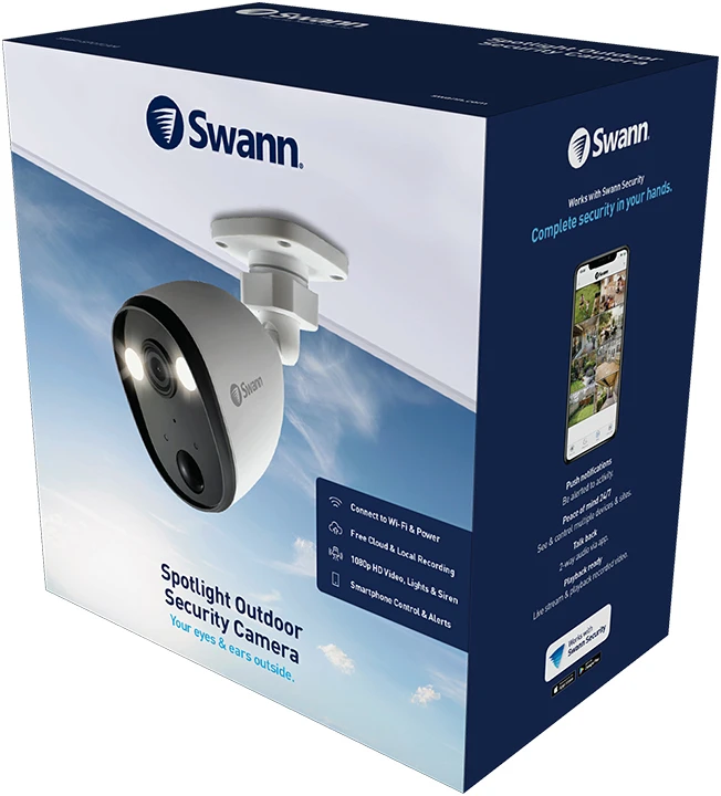 Swann HD 1080p Wi-Fi Outdoor Spotlight Security Camera 8 Swann HD 1080p Wi-Fi Outdoor Spotlight Security Camera - Image 6