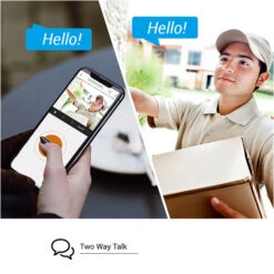 EZVIZ DB2 White Battery Powered Video Doorbell - With Chime -Home Security Anti-Theft Supplies Store 141120