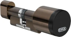 EVVA Airkey Smart Euro Proximity/Thumbturn Cylinder 50 - 50 (100mm) -Home Security Anti-Theft Supplies Store 141521