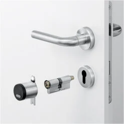 EVVA Airkey Smart Euro Proximity/Thumbturn Cylinder 50 - 50 (100mm) -Home Security Anti-Theft Supplies Store 141523