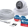 Swann Enforcer SWNHD-900DE - Ultra HD 4K CCTV PoE Dome Camera -Home Security Anti-Theft Supplies Store 141714