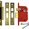 Union J2205 StrongBOLT - 5 Lever 13mm Rebated Sashlock (68mm) -Home Security Anti-Theft Supplies Store 143458