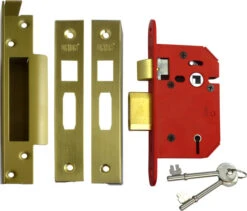 Union J2205 StrongBOLT - 5 Lever 25mm Rebated Sashlock (68mm)