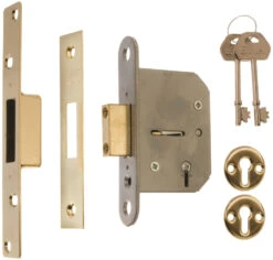 ERA 201 Viscount - 5 Lever Deadlock (65mm) - Keyed Alike