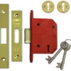 Union J2103 StrongBOLT - 3 Lever Deadlock (68mm) - Keyed Alike -Home Security Anti-Theft Supplies Store 144759