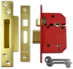 Union J2200 StrongBOLT - BS 5 Lever Sashlock (68mm) - Keyed Alike