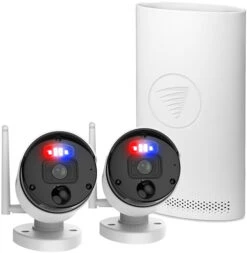 Swann SWNVK-800KH2 4 Channel Ultra HD 4K - 2 Wi-Fi Camera CCTV Kit