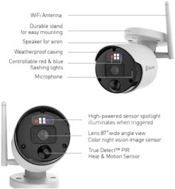 Swann SWNVK-800KH2 4 Channel Ultra HD 4K - 2 Wi-Fi Camera CCTV Kit -Home Security Anti-Theft Supplies Store 147958
