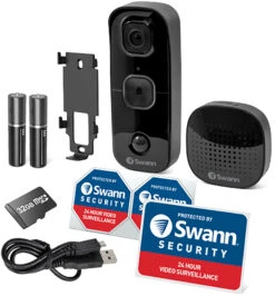 SwannBuddy Video Doorbell - With Chime -Home Security Anti-Theft Supplies Store 147998