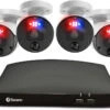 Swann SWNVK-889904 8 Channel Ultra HD 4K - 4 Enforcer CCTV Kit -Home Security Anti-Theft Supplies Store 148002