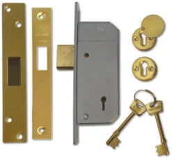 Union C-Series 3G220 - 5 Lever Deadlock (54mm) - Keyed Alike