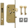 Union C-Series 3M51 - 5 Detainer Hookbolt Sliding Door Lock (70mm, Gold) - Keyed Alike -Home Security Anti-Theft Supplies Store 150643