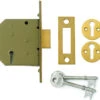 Yale PM322 - 3 Lever Deadlock (67mm) - Keyed Alike