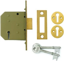 Yale PM322 - 3 Lever Deadlock (67mm) - Keyed Alike