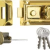 ERA 133 - Standard Night Latch (60mm, Brass) -Home Security Anti-Theft Supplies Store 150912