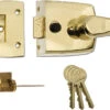 ERA 1630 - Standard Night Latch (60mm, Brass) -Home Security Anti-Theft Supplies Store 150924