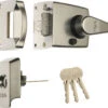 ERA 1730 - Auto Deadlocking Night Latch (60mm, Nickel)