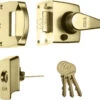 ERA 1530 - Auto Deadlocking Night Latch (40mm, Brass)