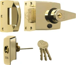 ERA 1930 - Auto Deadlocking Night Latch (60mm, Brass)